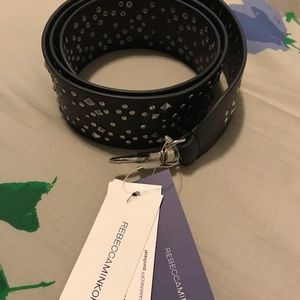 NWT | Rebecca Minkoff Black studded strap
